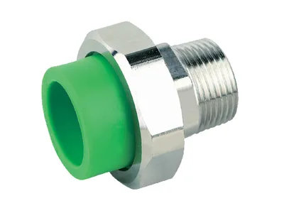 PPR Male Brass Union / PPR Brass Union with Male