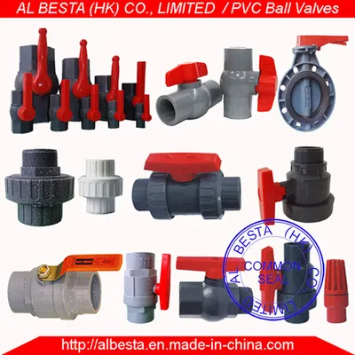 PVC Ball Valve (ANSI, DIN, BS, CNS, JIS standard)